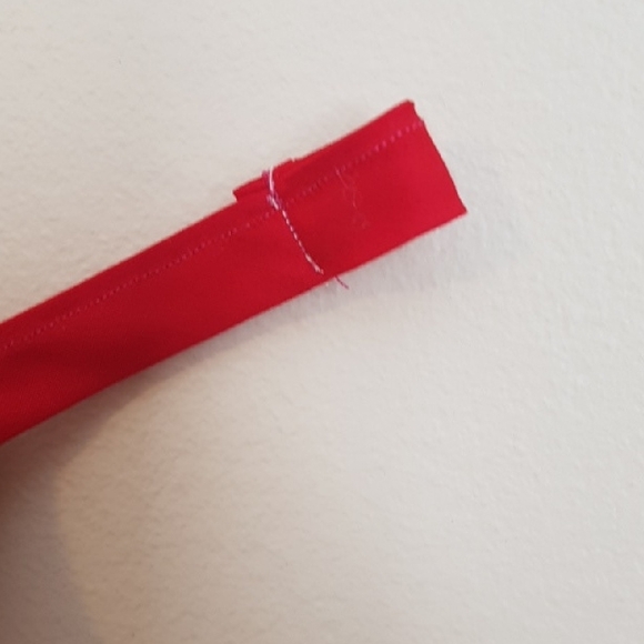 Queen Of Hearts Home Decor Banner 3 Heart Decorative Quilted Patchwork Handmade - Picture 4 of 5